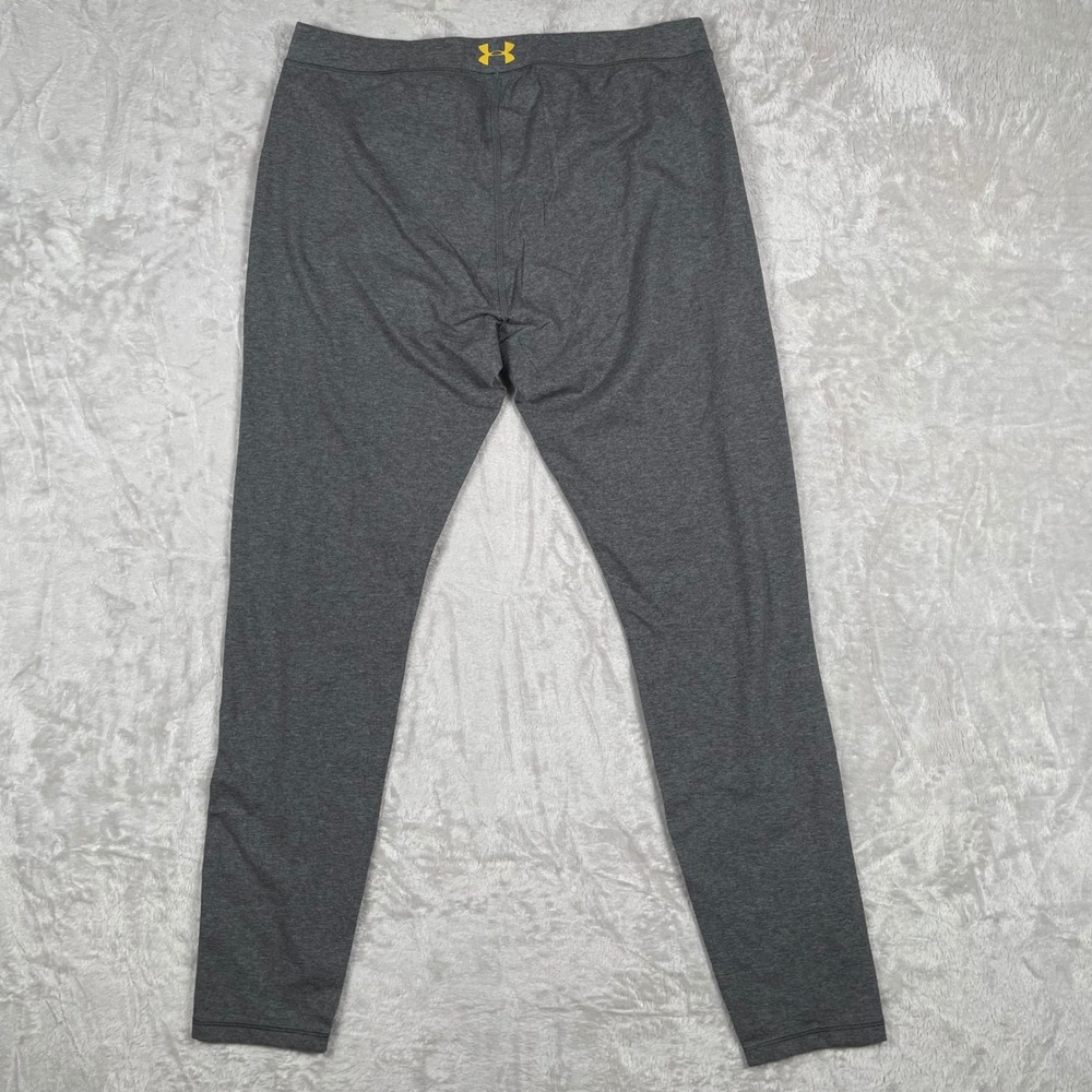 Under Armour NBA Los Angeles Lakers Combine HeatGear Leggings Gray Large - Picture 2 of 8